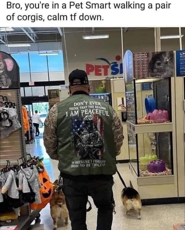 we've got a badass, we've got a badass over here, faux tough moments, badass wannabe, false bravado, tough guy memes, macho jokes, brawny humor, alpha comedic images, fake tough images, phony intimidation, pretend intimidation, staged aggression