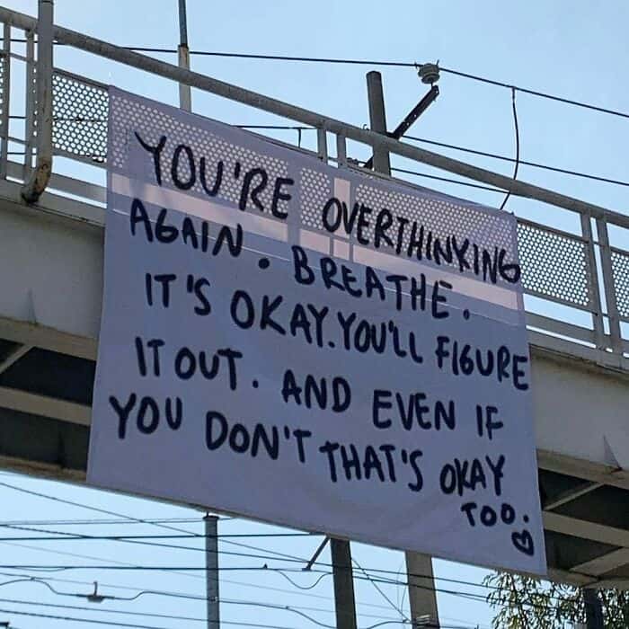 wholesome signs, positive notices, feel-good messages, uplifting boards