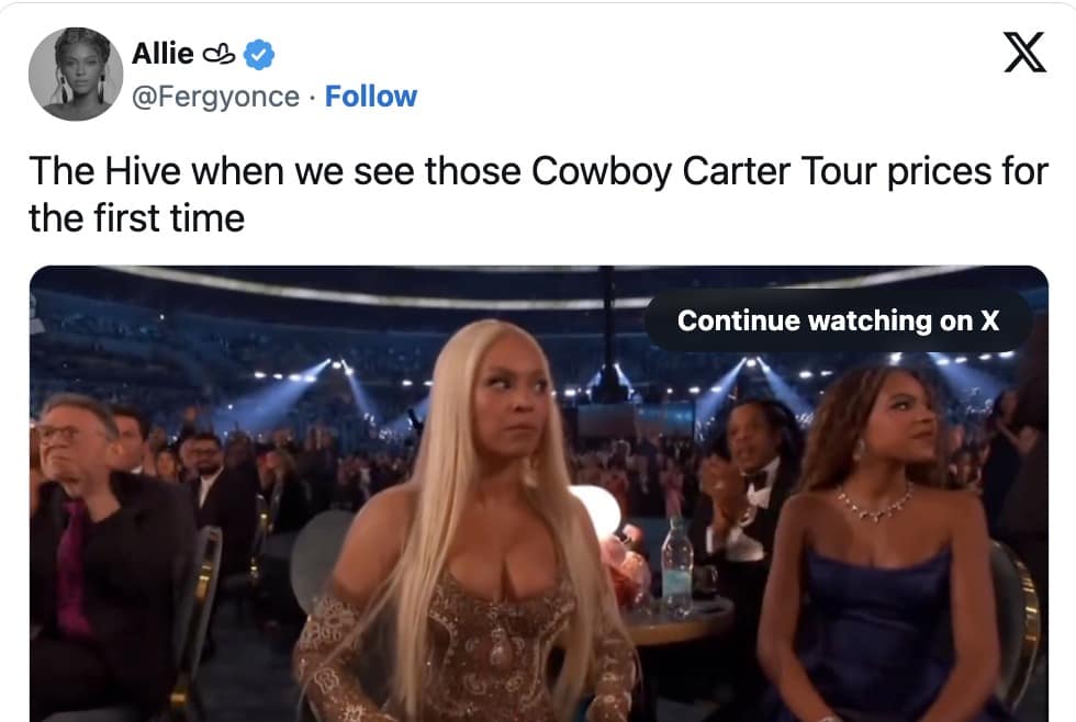 beyonce shocked grammys reaction memes, queen’s reaction jokes, awards show comedic bits, stunned winner spoofs, beyonce memes, Beyonce album, disc references, charting comedic angles, major release humor, Country Grammys, unexpected category triumph, cross-genre comedic jabs, trophy meltdown jokes, music award comedic commentary