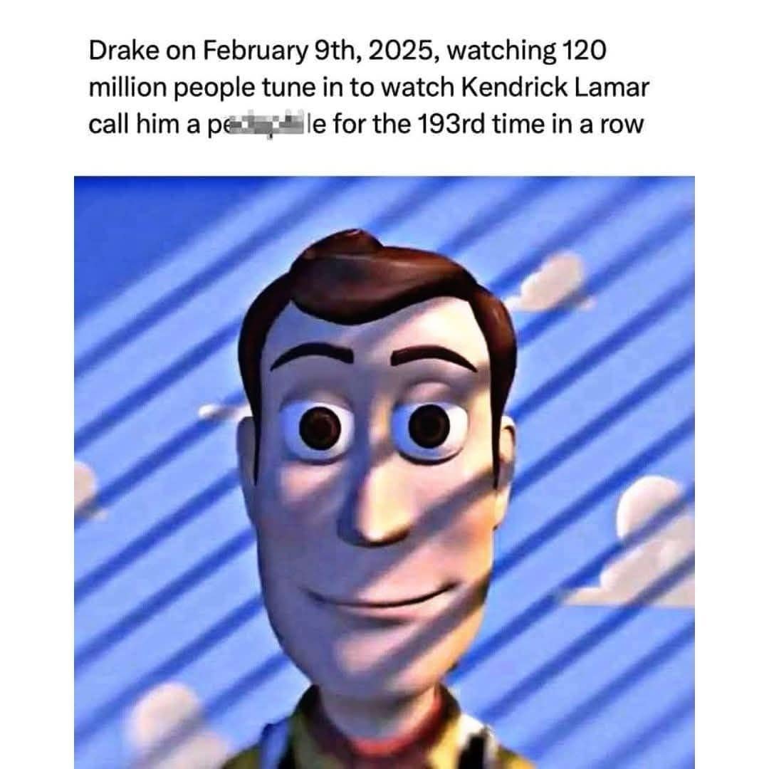 kendrick halftime show memes, Super Bowl LIX halftime show, 2025 Super Bowl performance, Kendrick Lamar Super Bowl set, Super Bowl halftime highlights, Kendrick Lamar memes, Kendrick Super Bowl memes, Kendrick Lamar reaction memes, viral Kendrick memes, Drake diss track memes, Not Like Us memes, Kendrick vs. Drake memes, rap beef memes, kendrick memes