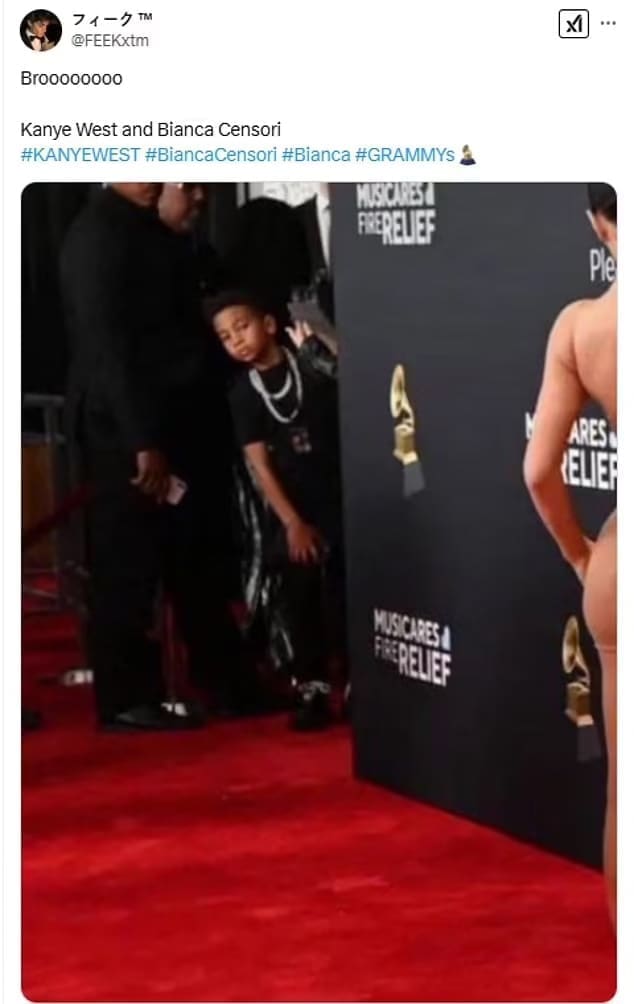 bianca censori memes, Bianca Censori outfit, Bianca Censori dress, Bianca Censori fashion, Bianca Censori style, Kanye West Grammys, Kanye West red carpet, Kanye West controversy, Kanye West news, celebrity meme reactions, viral celebrity memes, Grammys meme moments, celebrity fashion memes