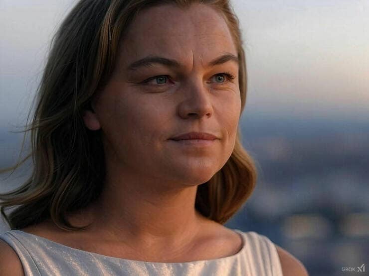 celebrity gender swap, star transformations, Hollywood reversals, famous face flips, machine-generated edits, neural network face swaps, automated facial morphs, digital restyles, simulated beauty transformations, online facial retouching, celebrity mashups, star hybrids, pop culture crossovers, iconic combos