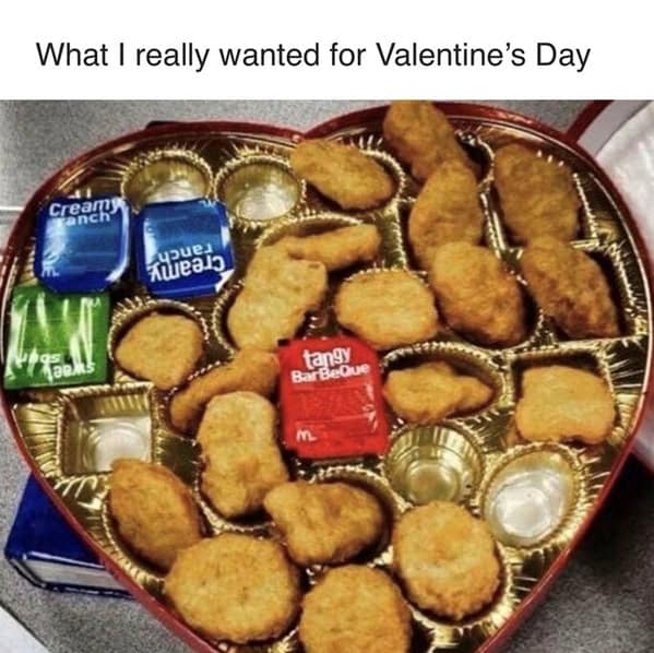 What I really wanted for Valentine's Day
