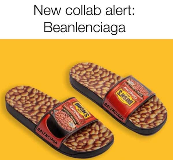 New collab alert: Beanlenciaga