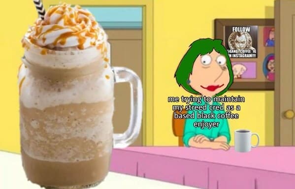 coffee meme, coffee memes, caffeinated pictures, brew-based humor, espresso fun, morning coffee, dawn caffeine, early-day beverage, wake-up elixir, coffee jokes, coffee puns, beverage comedy, warm mug punchlines