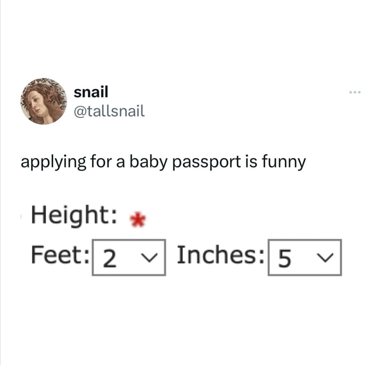 applying for a baby passport is funny