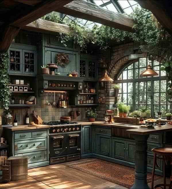 dark green aesthetic, deep emerald style, forest-toned vibe, lush interior mood, room makeovers, home revamp, space transformation, residential refresh