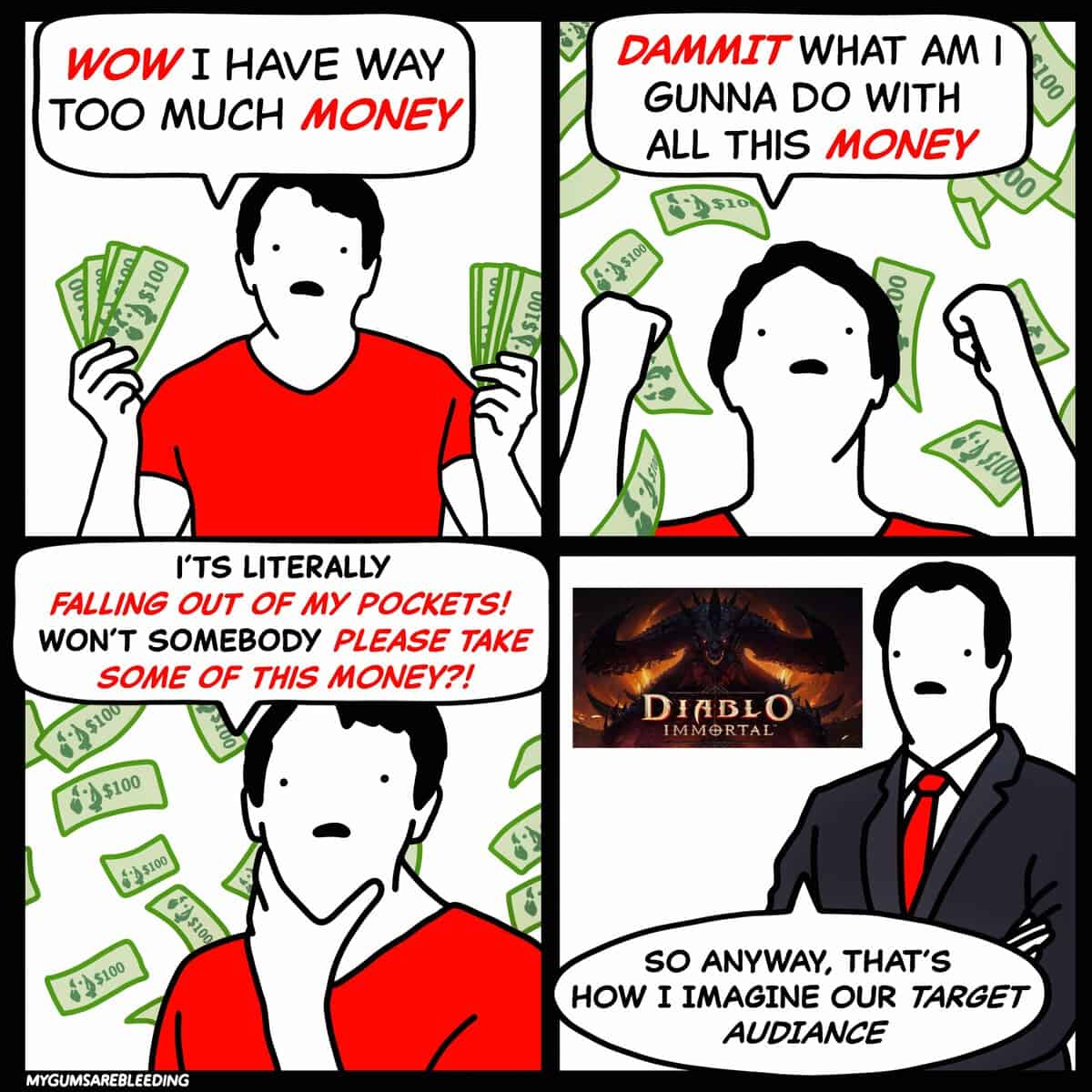 dark humor comics, mygumsarebleeding, funny web comics, bleak humor, twisted comics, existential humor, absurd jokes, adulting struggles, modern life comics, bleak humor, twisted humor