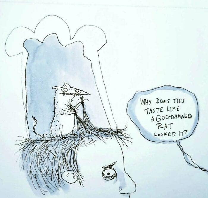 dark humor comics, kyle beaudette, twisted cartoon panels, grim comedic strips, edgy satirical sketches, morbid humor, disturbing laughs, macabre jokes, adult cartoons, mature comics, grown-up art, offensive jokes, controversial gags, borderline quips