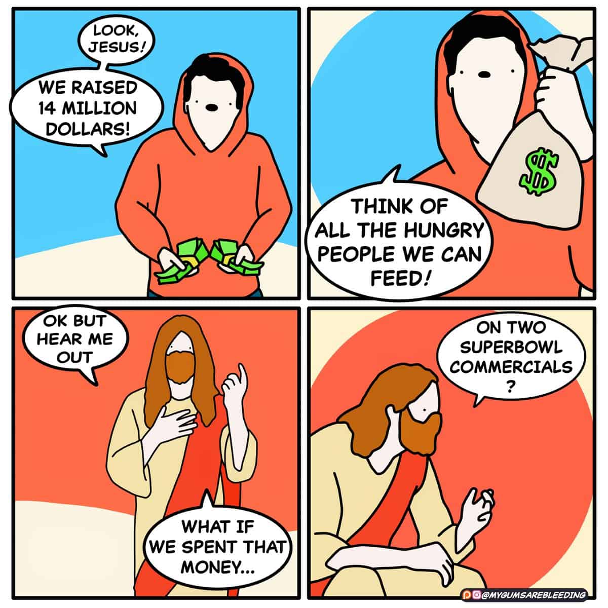 dark humor comics, mygumsarebleeding, funny web comics, bleak humor, twisted comics, existential humor, absurd jokes, adulting struggles, modern life comics, bleak humor, twisted humor