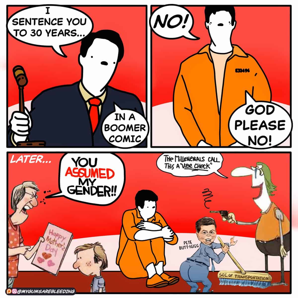 dark humor comics, mygumsarebleeding, funny web comics, bleak humor, twisted comics, existential humor, absurd jokes, adulting struggles, modern life comics, bleak humor, twisted humor