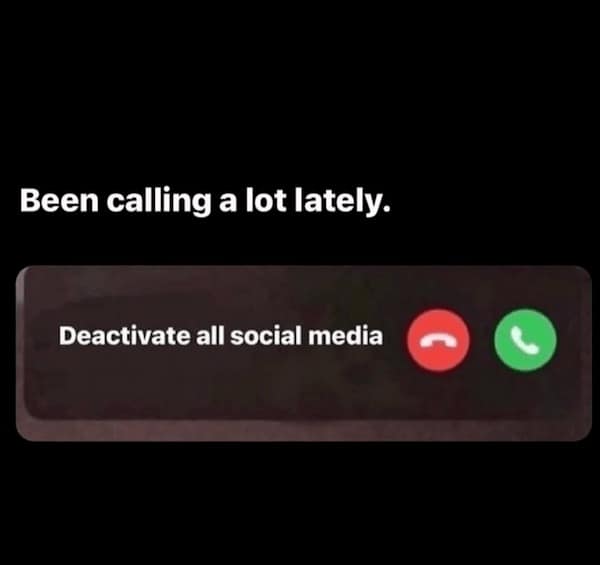 Been calling a lot lately.