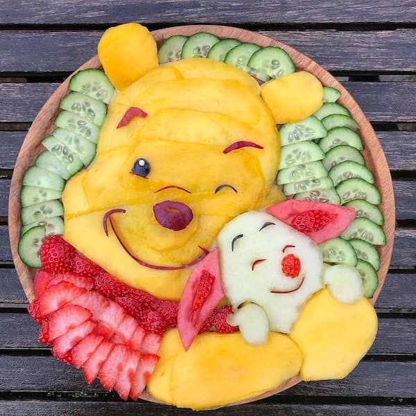 food art, edible art, culinary art, food creativity, edible creativity, fruit and veggie art, culinary masterpieces, food sculptures, artistic food, creative cuisine