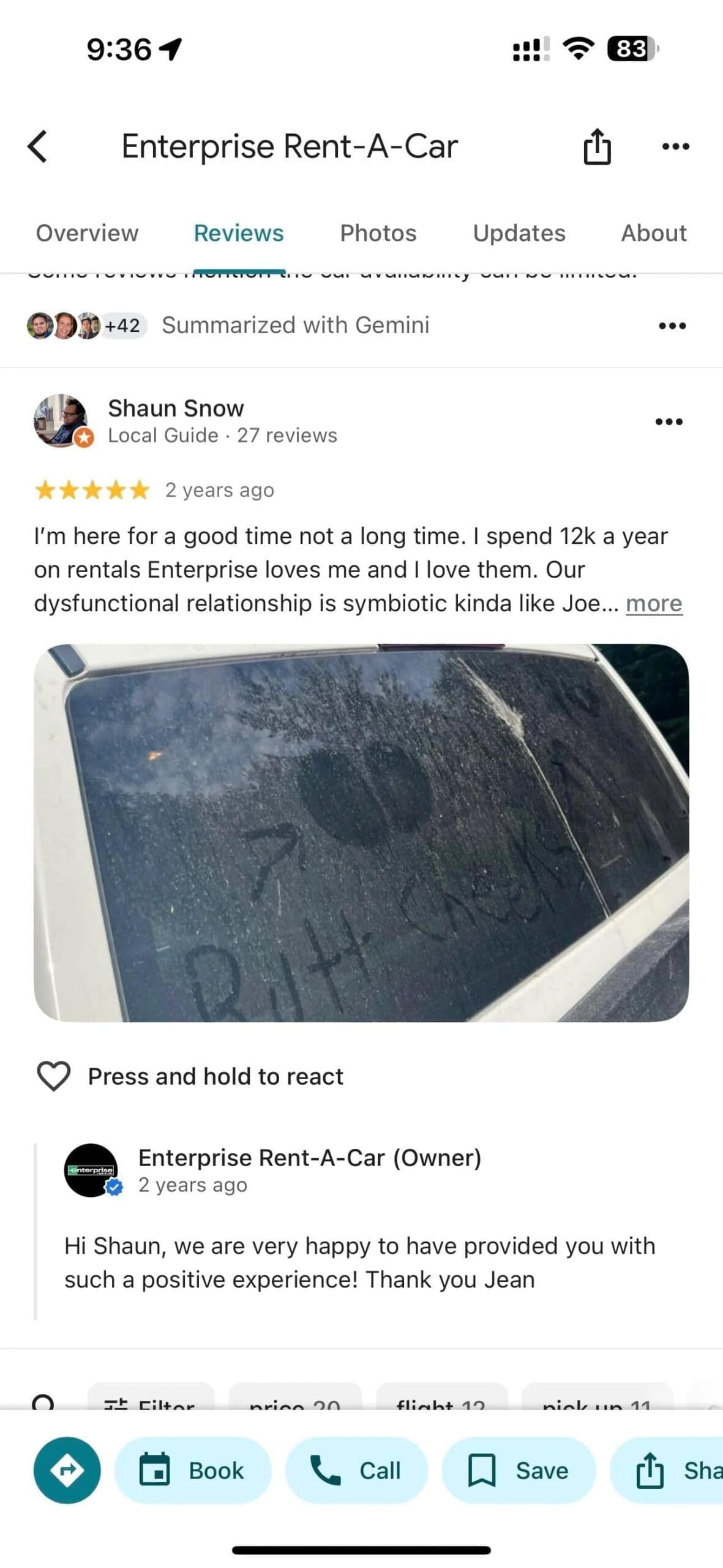 funny google reviews, hilarious reviews, unhinged reviews, absurd reviews, bizarre complaints, unexpected compliments, business owner replies, rant reviews, gas station reviews, duck reviews