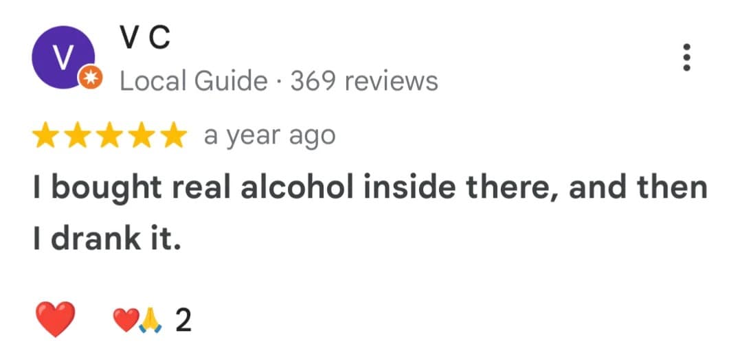 funny google reviews, hilarious reviews, unhinged reviews, absurd reviews, bizarre complaints, unexpected compliments, business owner replies, rant reviews, gas station reviews, duck reviews