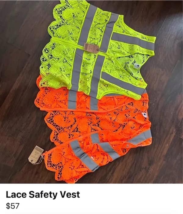 Lace Safety Vest