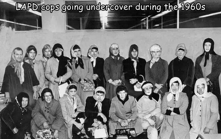 LAPD cops going undercover during the 1960s