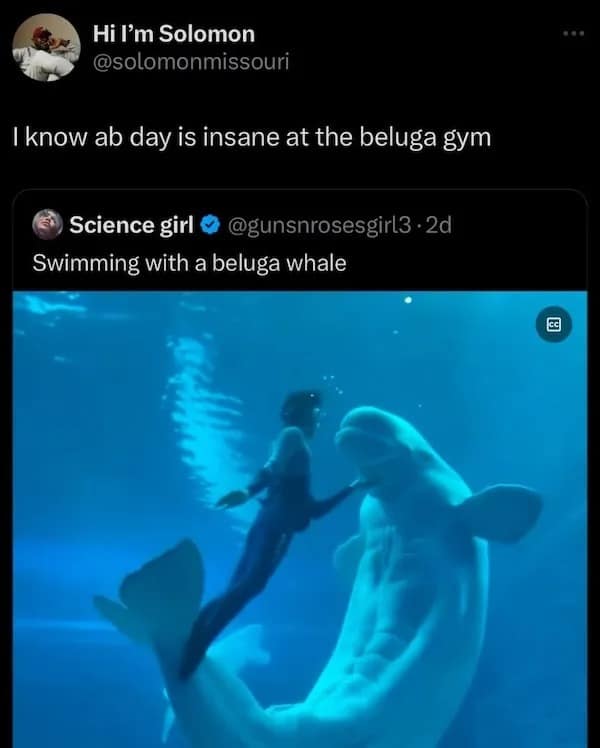 I know ab day is insane at the beluga gym