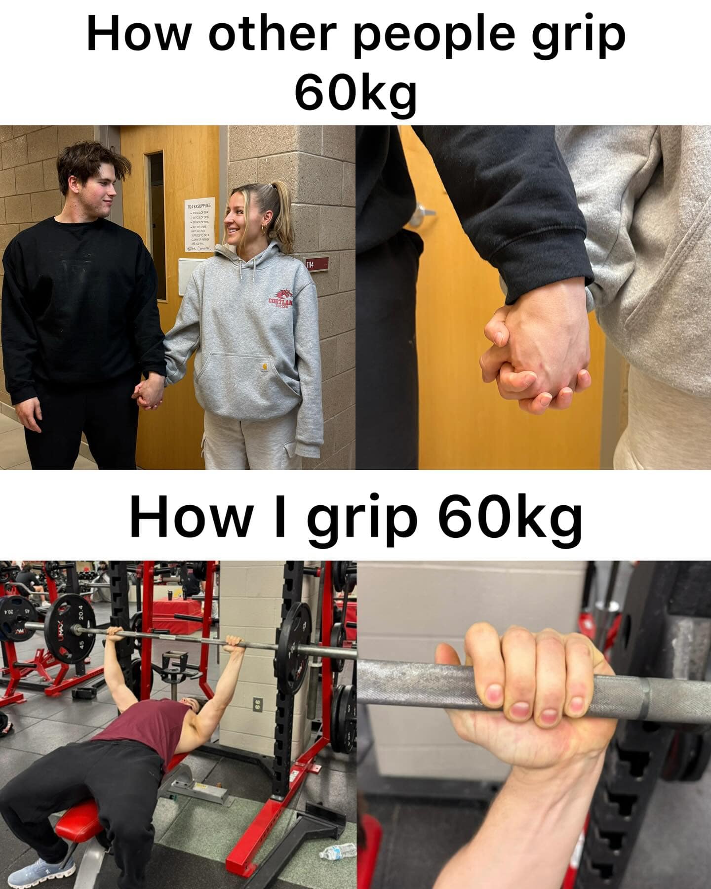 How other people grip 60kg THE SYCUPPUES T4 How I grip 60kg