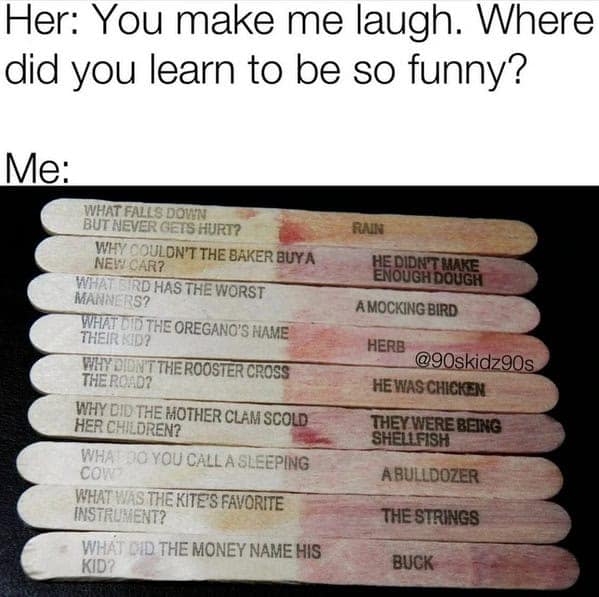 funny puns, punny memes, witty wordplays, punny phrases, linguistic jokes, pun memes, pun-based images, pun-themed posts, pun-laden content, wordplay jokes, clever puns, language twists, playful expressions, groan-worthy lines, cringe-inducing quotes, eye-roll humor, corny statements