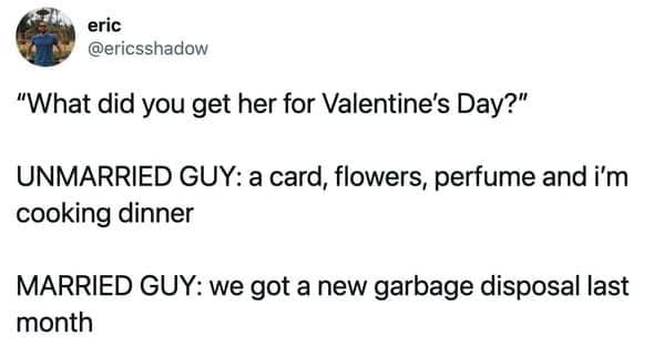 funny valentines memes, valentines memes, valentines day memes, valentines tweets, funny valentines tweets, Valentine’s humor, married life memes, relationship jokes, forgotten anniversaries, romantic struggles, gift-giving fails, long-term love, marriage humor, couple memes