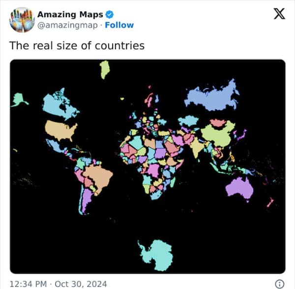 interesting maps, cool maps, fascinating maps, geographical quirks, true size maps, data visualizations, historical maps, world facts, cultural distribution, quirky geography