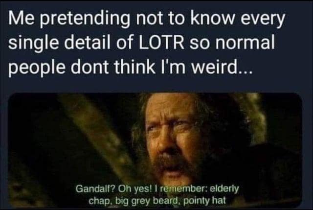 lotr memes, lord of the rings memes, middle earth memes, hobbit humor, lord of the rings jokes, middle earth jokes, tolkien jokes, hobbit jokes, gandalf memes, wizard humor, grey wizard jokes, ishtar wisecracks, hobbit memes, bilbo references, halfling humor, the shire jokes