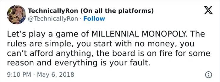 millennial memes, millennial meme, gen y humor, tired generation jokes, avocado toast memes, relatable memes, social media humor, adulting struggles, everyday humor, internet jokes, grown-up problems, millennial tweets