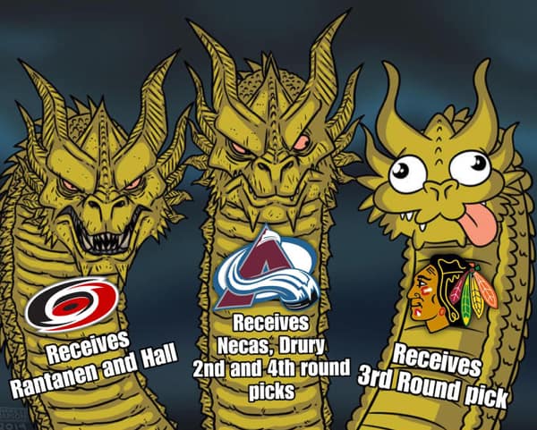 NHL memes, hockey memes, sports memes, hockey humor, NHL trades, hockey drama, sports humor, sports drama, athletic humor