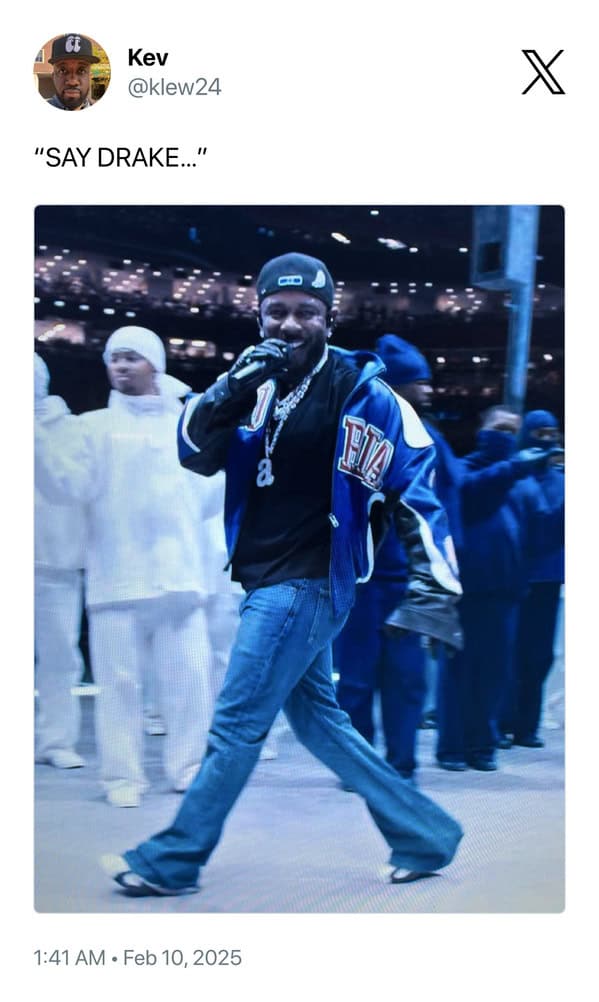 say drake memes, kendrick memes, Kendrick Lamar memes, Super Bowl memes, viral moment memes, Kendrick Lamar humor, Super Bowl humor, viral moment humor, pop culture memes, internet humor, hip-hop memes, drake memes