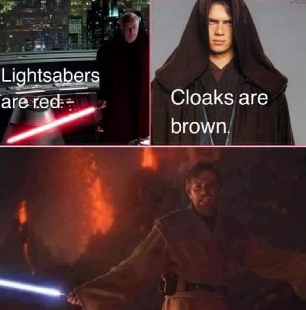 star wars memes, funny star wars memes, jedi memes, star wars meme, lightsaber humor, Sith jokes, sith memes, star wars rebels memes, sequel memes, prequel memes
