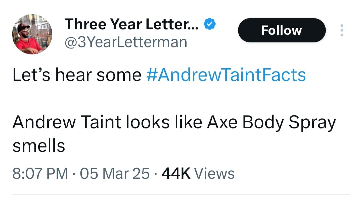 andrew tate meme, andrew tate memes, andrew taint memes, influencer memes, celebrity roast memes, sarcastic memes, alpha male memes, internet celebrity memes, roasting tweets, macho humor, influencer satire, social media celebrity jokes