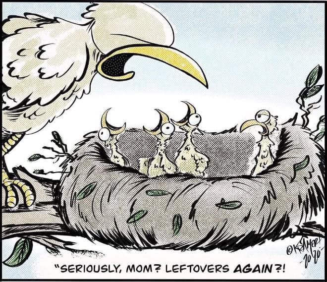 dark humor comics, david kramer, macabre cartoons, bleakly comedic strips, grim humor panels, twisted comics, warped storytelling, nightmarish visuals, morbid humor, chilling wit, ghastly punchlines, offbeat cartoons, quirky drawings, unusual comic panels