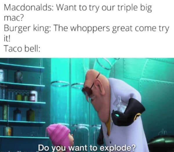 fast food memes, junk food memes, burger memes, drive-thru humor, funny fast food jokes, greasy meal memes, cheap meal humor, cheap meal jokes, thrifty bite humor, low-cost snack laughs