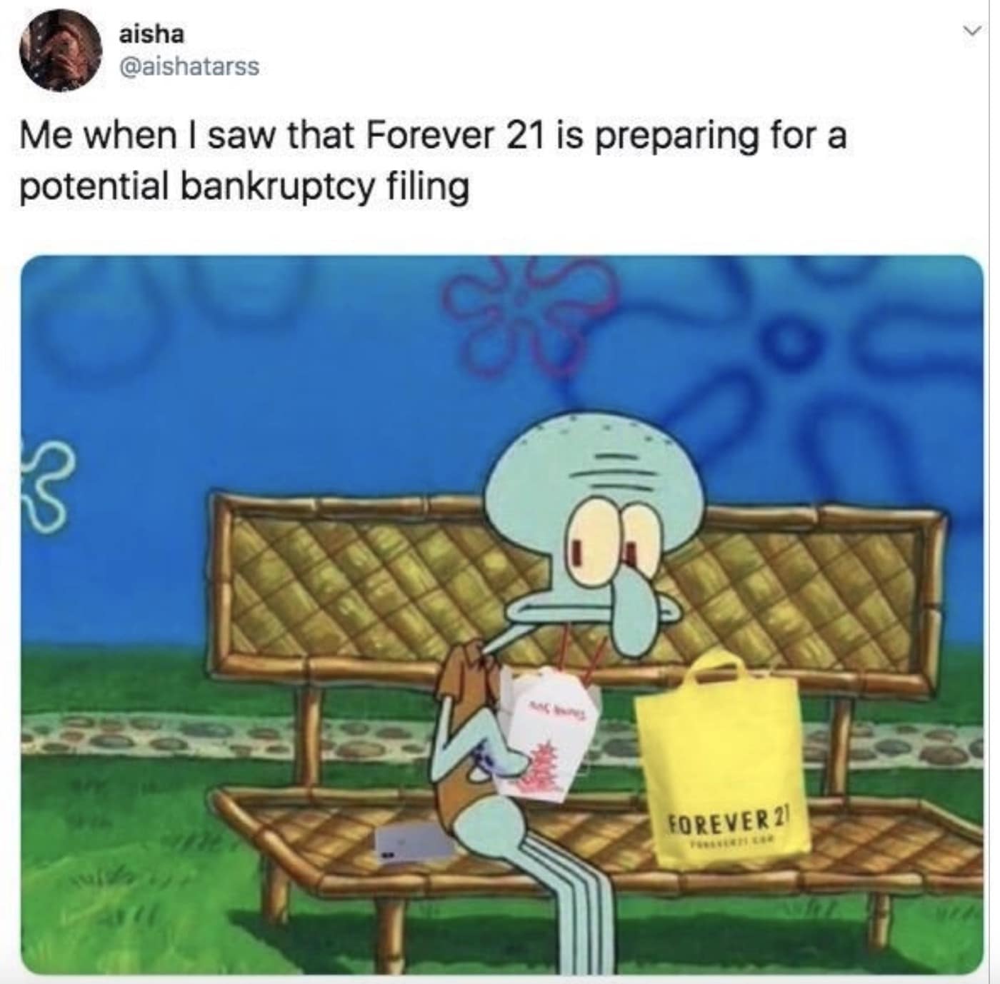 forever 21 memes, forever 21 bankruptcy memes, forever 21 store closures