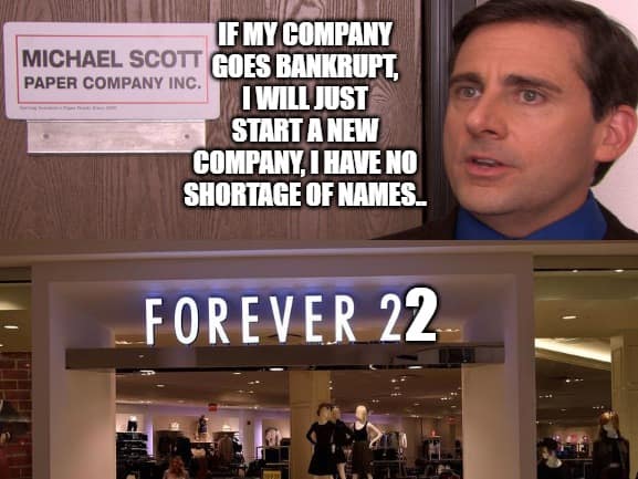 forever 21 memes, forever 21 bankruptcy memes, forever 21 store closures