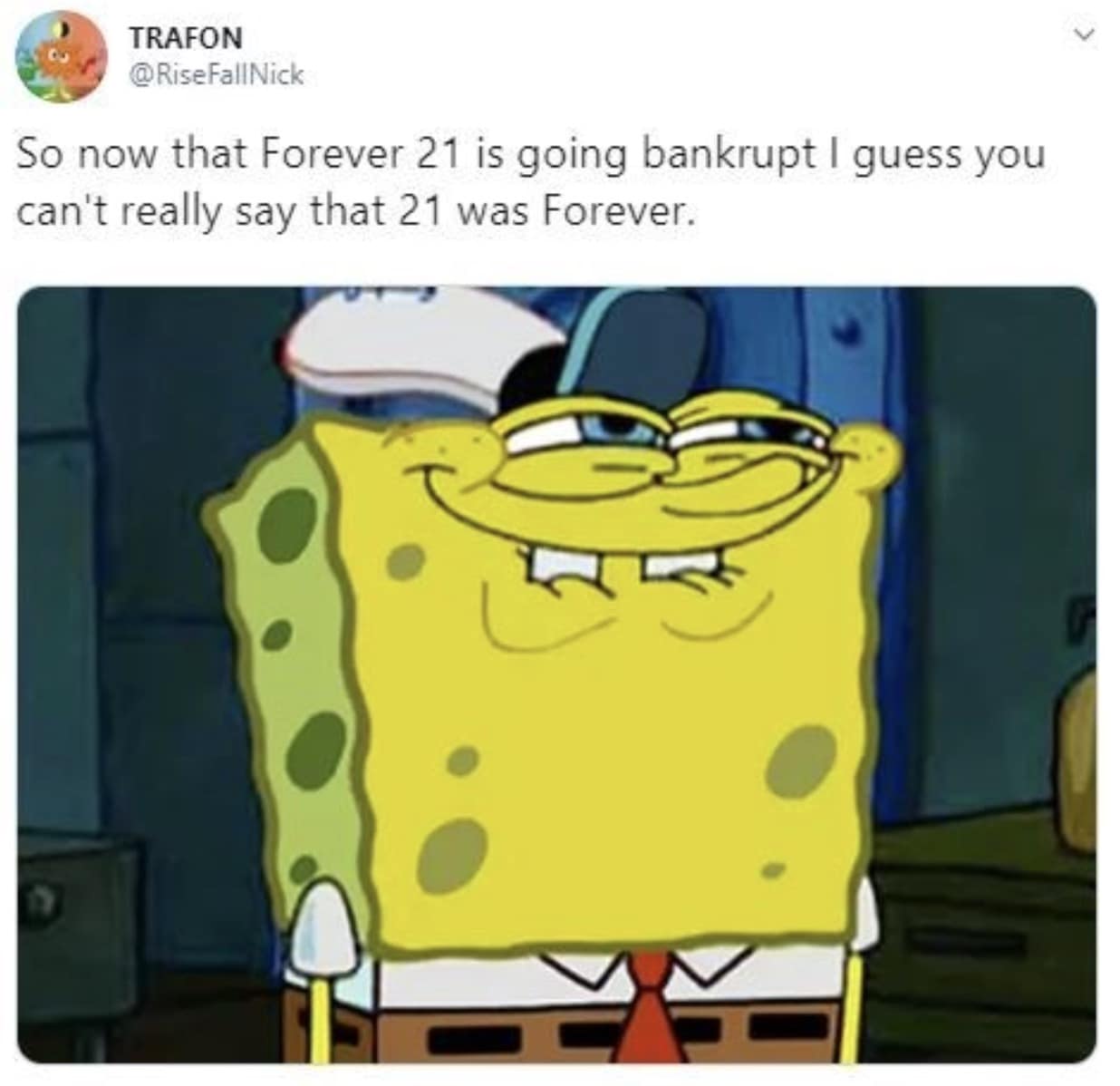forever 21 memes, forever 21 bankruptcy memes, forever 21 store closures