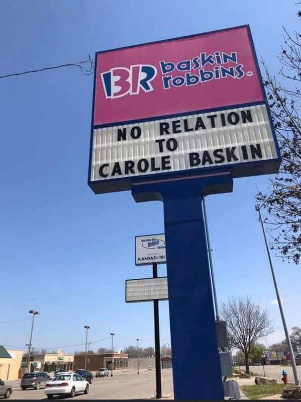 NO RELATION CAROLE BASKIN
