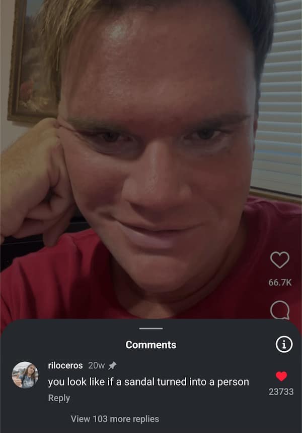 you look like if a sandal turned into a person