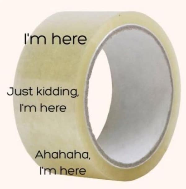 I'm here Just kidding, I'm here Ahahaha, I'm here