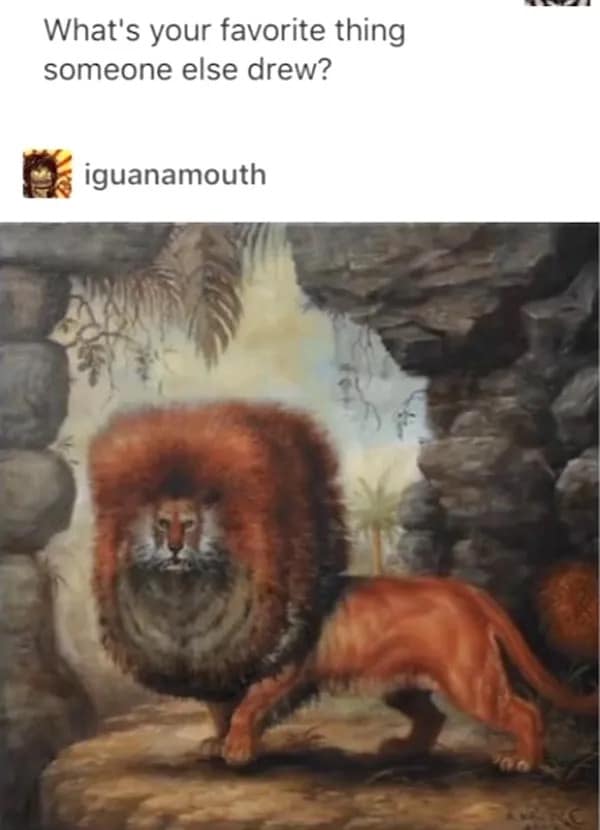 What's your favorite thing someone else drew?