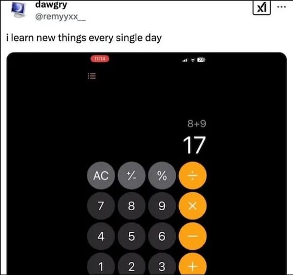 i learn new things every single day