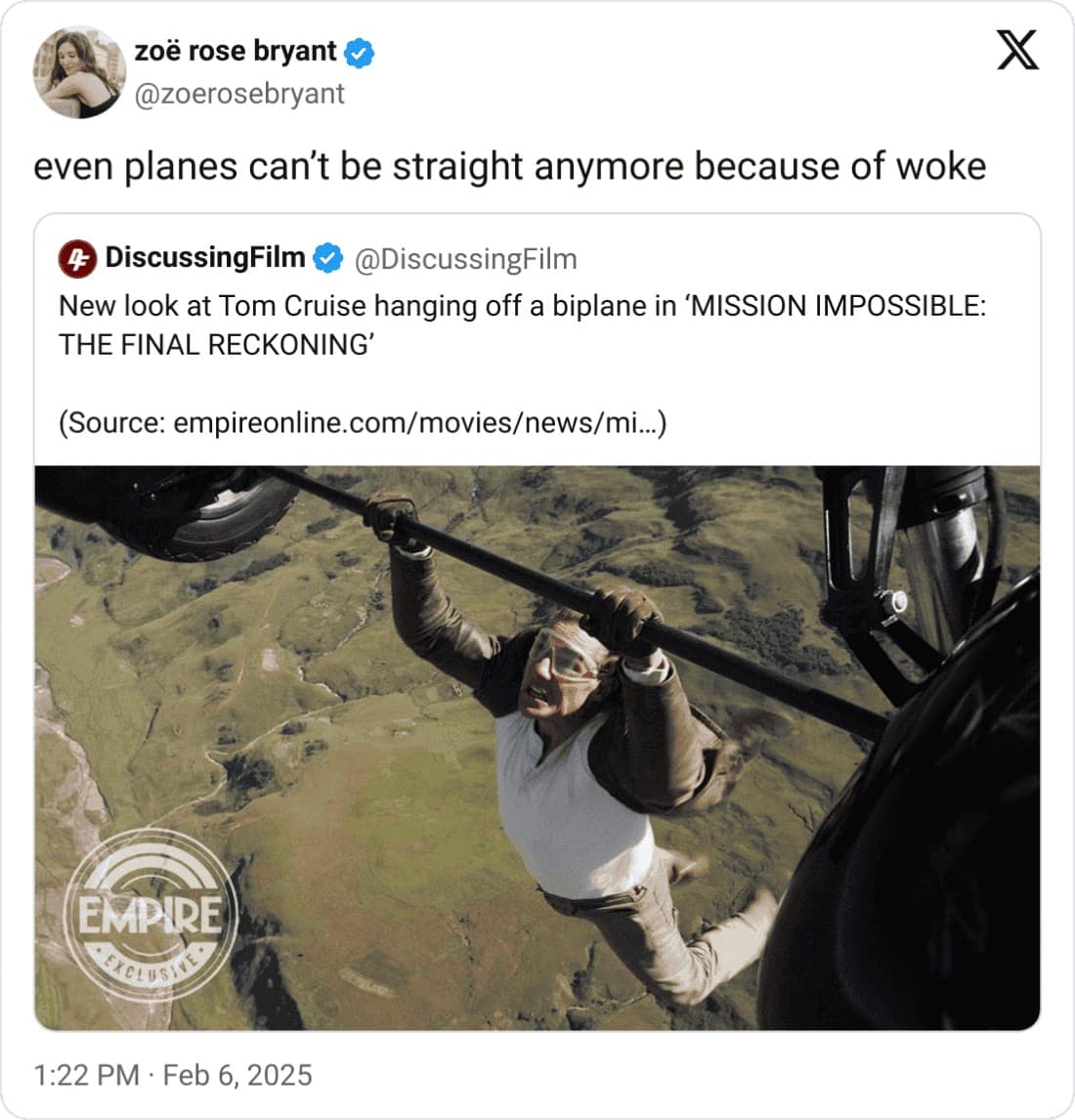 even planes can't be straight anymore because of woke