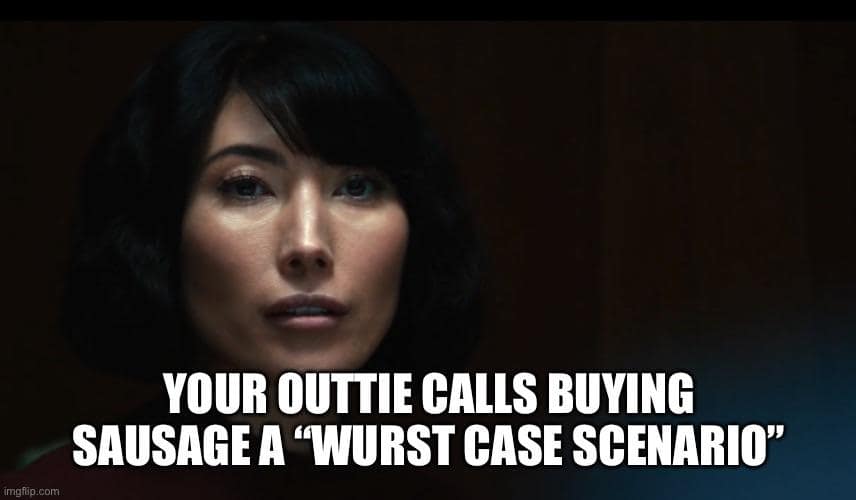 innie vs outie memes, severance memes, work-life balance memes, Severance memes, office identity memes, workplace memes, professional persona memes, work humor, corporate humor memes, dual identity memes, work personality memes