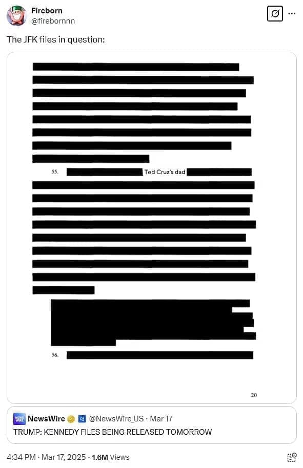 jfk files memes, jfk memes, JFK conspiracy memes, Kennedy assassination jokes, JFK theories, grassy knoll memes, Trump JFK files, Trump conspiracy files, JFK documents release, JFK Trump announcement, historical memes, history humor, presidential memes, political satire