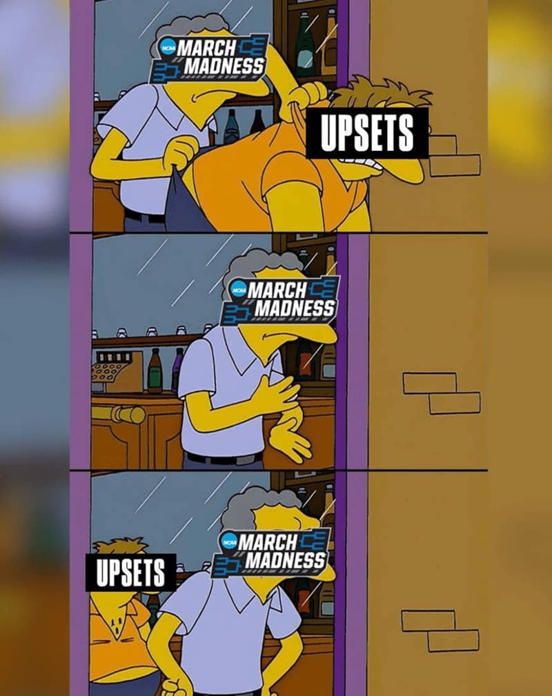 march madness bracket memes, march madness memes, bracket busters, upset specials, underdog shocks
