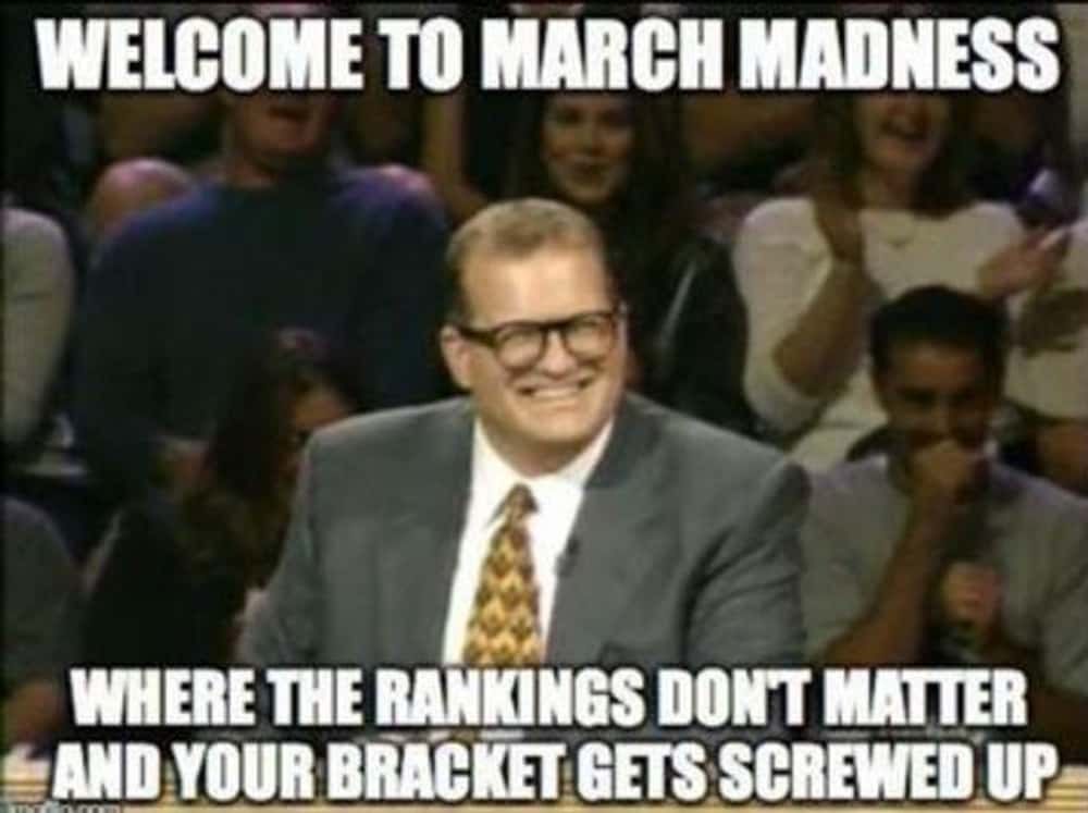 march madness bracket memes, march madness memes, bracket busters, upset specials, underdog shocks