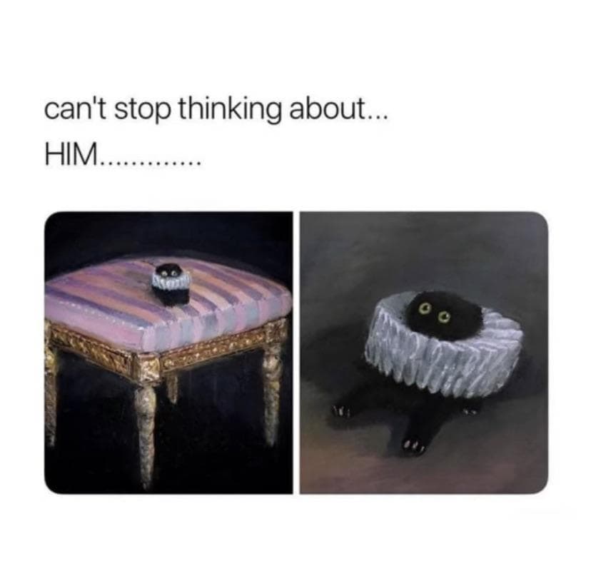 can't stop thinking about... HIM