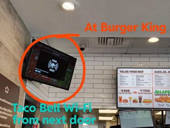 At Burger King WIRY VALUE YOUR WAY KING JR. D 15 DUO 7 TRIO •OR JALAPE CHEDDAR I Taco Beit will from next door