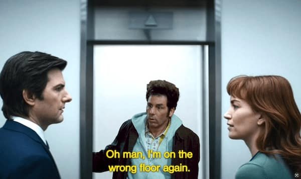 Oh man, l'm on the wrong floor again.